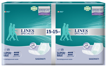 LINES SPECIALIST SAGOMATO MAXI 30 PEZZI - farmasorriso.com