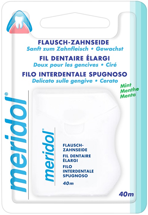 MERIDOL EXPANDED FILO INTERDENTALE 40 METRI - farmasorriso.com
