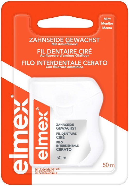ELMEX FILO INTERDENTALE CERATO 50 METRI - farmasorriso.com