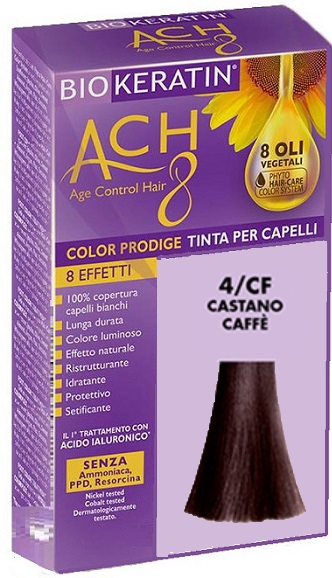 BIOKERATIN ACH8 COLOR PRODIGE 4/CF CASTANO CAFFE' - farmasorriso.com