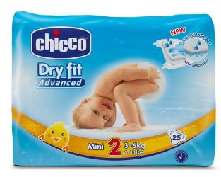CH DRY FIT ADVANCE MINI 25 PEZZI - farmasorriso.com