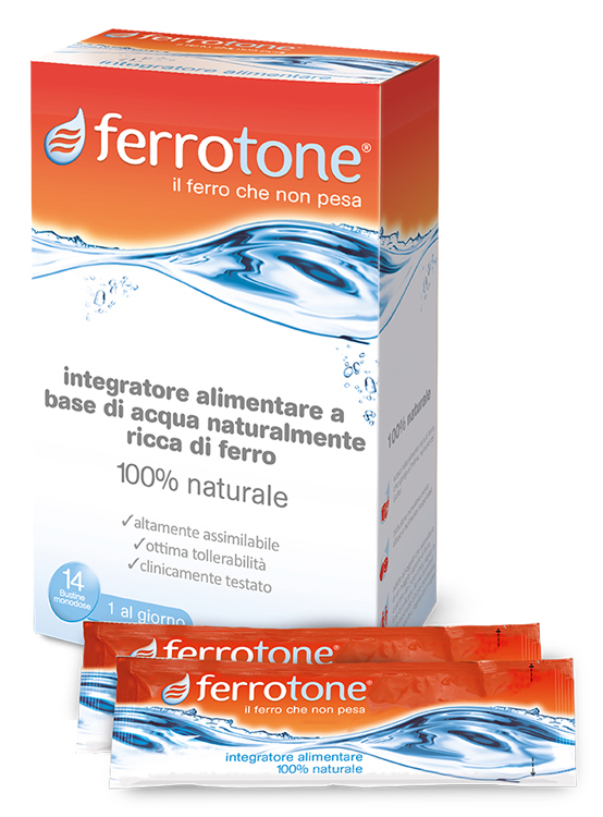 FERROTONE 14 BUSTINE 20 MG - farmasorriso.com
