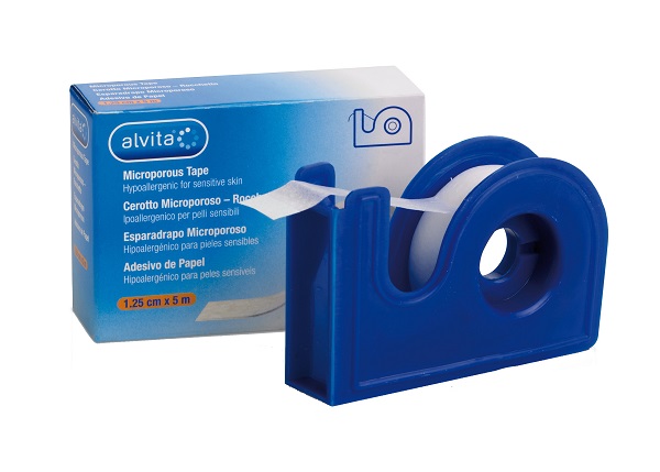 ALVITA CEROTTO MICROPOROSO IN ROCCHETTO M5X1,25CM - farmasorriso.com