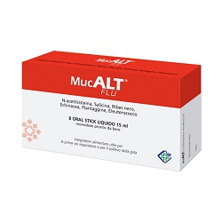 MUCALT FLU 8 ORAL STICK MONODOSE - farmasorriso.com