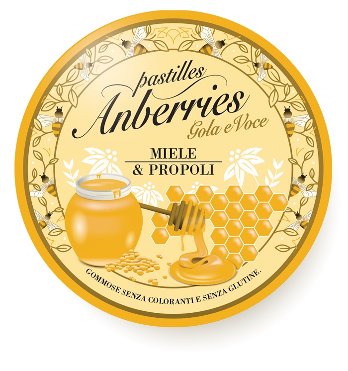 ANBERRIES MIELE PROPOLI 55 G - farmasorriso.com