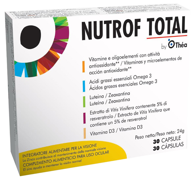NUTROF TOTAL 30 CAPSULE - farmasorriso.com