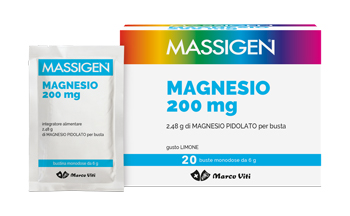 MASSIGEN MAGNESIO 20 BUSTINE - farmasorriso.com