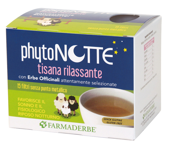 PHYTONOTTE TISANA RILASSANTE 15 FILTRI DA 18G - farmasorriso.com