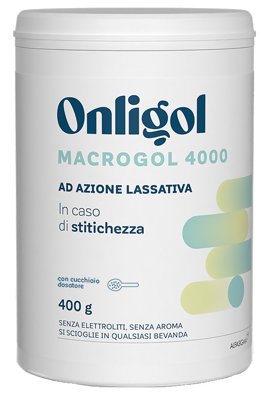 ONLIGOL MACROGOL 4000 400 G SENZA ZUCCHERO - farmasorriso.com
