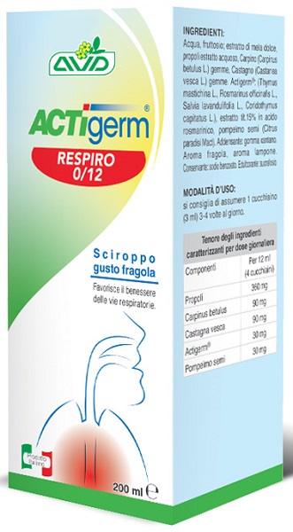 ACTIGERM RESPIRO 0-12 200 ML - farmasorriso.com