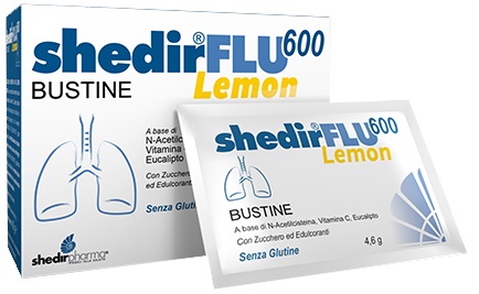 SHEDIRFLU 600 LEMON 20 BUSTINE - farmasorriso.com