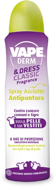 VAPE DERM&DRESS SPRAY 150 ML - farmasorriso.com