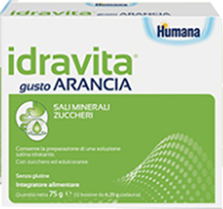 IDRAVITA GUSTO ARANCIA 12 BUSTINE DA 6,25 G - farmasorriso.com