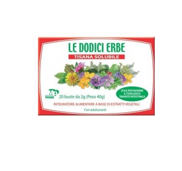 LE DODICI ERBE 20 BUSTINE - farmasorriso.com