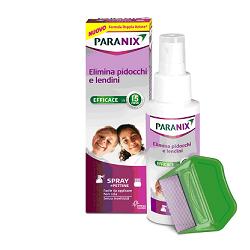 PARANIX SPRAY TRATTAMENTO ANTIPEDICULOSI 100 ML + PETTINE - farmasorriso.com