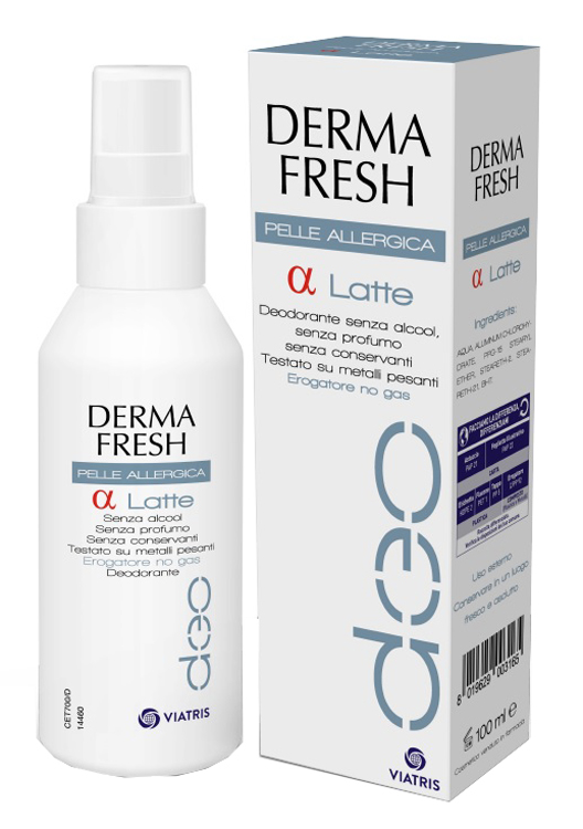 DERMAFRESH PELLI ALLERGICHE ALFA LATTE 100 ML - farmasorriso.com