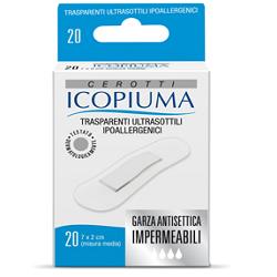 ICOPIUMA CEROTTO TRASPARENTE MEDIO 20 PEZZI - farmasorriso.com