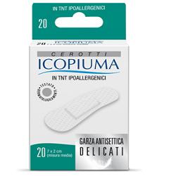 ICOPIUMA CEROTTO IN TESSUTO NON TESSUTO MEDIO 20 PEZZI - farmasorriso.com