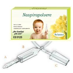 NASPIRAPOLVERE ARIANNA ASPIRATORE NASALE 1 PEZZO - farmasorriso.com