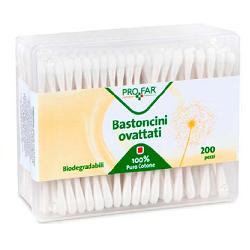 PROFAR BASTONCINI OVATTATI 200 PEZZI - farmasorriso.com
