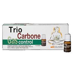 TRIOCARBONE GAS CONTROL 7 FLACONCINI 10 ML - farmasorriso.com