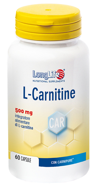 LONGLIFE L-CARNITINE 60 CAPSULE DI GELATINA DA 960 MG - farmasorriso.com
