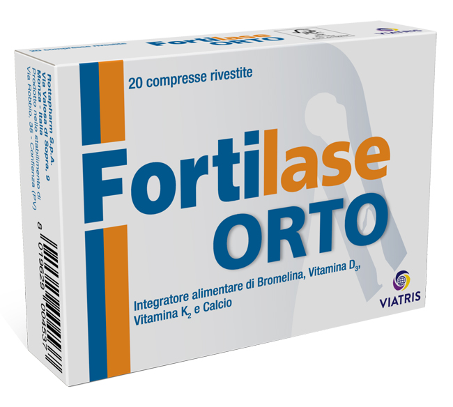 FORTILASE ORTO 20 COMPRESSE RIVESTITE - farmasorriso.com
