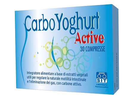 CARBOYOGHURT ACTIVE 30 COMPRESSE - farmasorriso.com