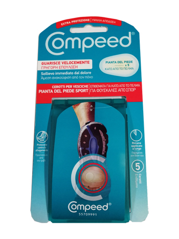 COMPEED VESCICHE PIANTA PIEDE 5 CEROTTI - farmasorriso.com