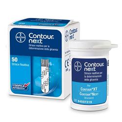 STRISCE MISURAZIONE GLICEMIA CONTOUR NEXT 50 PEZZI - farmasorriso.com