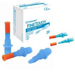 LANCETTE PUNGIDITO FINETOUCH 23 GAUGE 25 PEZZI - farmasorriso.com