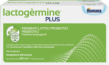 LACTOGERMINE PLUS FERMENTI LATTICI 10 FLACONCINI - farmasorriso.com