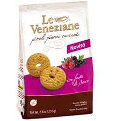 LE VENEZIANE BISCOTTI FRUTTI DI BOSCO 250 G - farmasorriso.com
