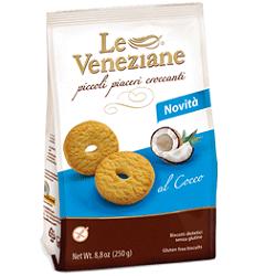 LE VENEZIANE BISCOTTI COCCO 250 G - farmasorriso.com