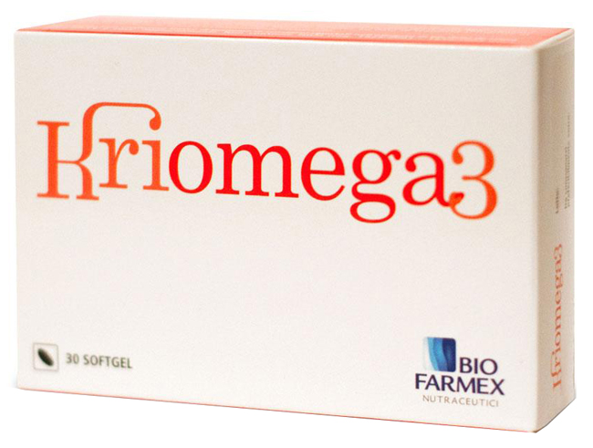 KRIOMEGA 3 30 CAPSULE SOFTGEL - farmasorriso.com