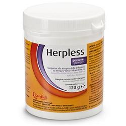 HERPLESS POLVERE BARATTOLO 120 G CON MISURINO - farmasorriso.com