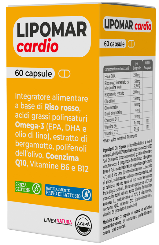 LIPOMAR CARDIO 60 CAPSULE - farmasorriso.com