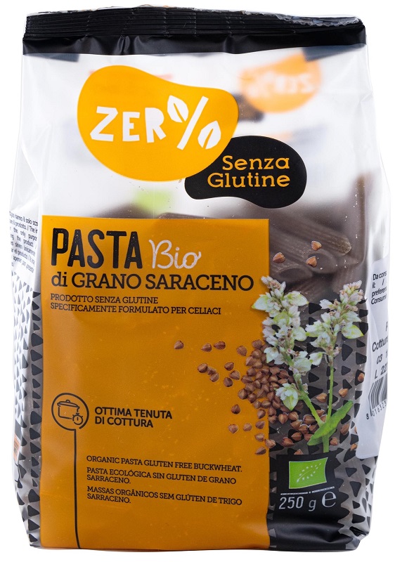 ZERO% GLUTINE PENNE GRANO SARACENO INTEGRALE 250 G - farmasorriso.com