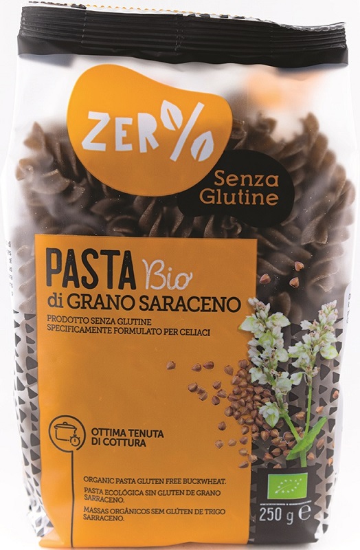 ZERO% GLUTINE FUSILLI GRANO SARACENO INTEGRALE SENZA GLUTINE250 G - farmasorriso.com