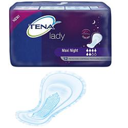PANNOLONE SAGOMATO TENA DISCREET MAXI NIGHT 12 PEZZI - farmasorriso.com