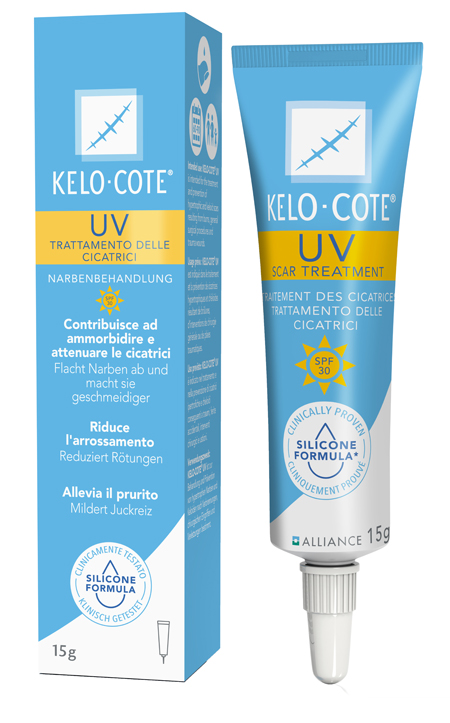 GEL CICATRICI KELO COTE UV SPF30 15 G - farmasorriso.com