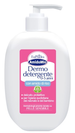 EUPHIDRA AMIDOMIO DERMODETERGENTE 0/5 ANNI 400 ML - farmasorriso.com