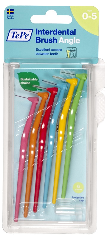 TEPE ANGLE SCOVOLINI MISTI 6 PEZZI - farmasorriso.com