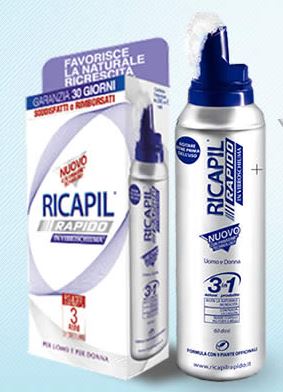 RICAPIL RAPIDO SHAMPOO ANTICADUTA 200 ML - farmasorriso.com