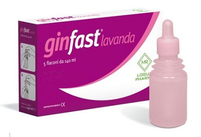 LAVANDA VAGINALE GINFAST CONFEZIONE DA 5 FLACONCINI DA 140ML - farmasorriso.com