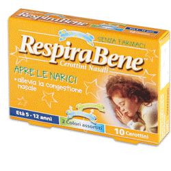 RESPIRABENE CEROTTO NASALE BAMBINO 30 PEZZI - farmasorriso.com