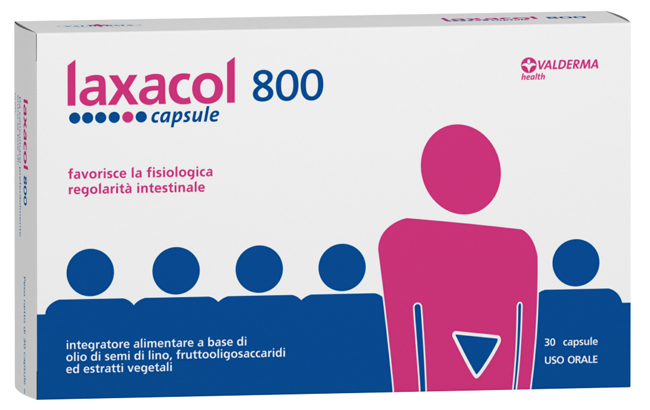 LAXACOL 800 30 CAPSULE - farmasorriso.com