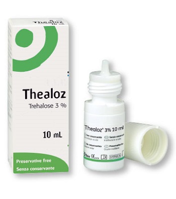 THEALOZ SOLUZIONE OCULARE FLACONE 10ML - farmasorriso.com