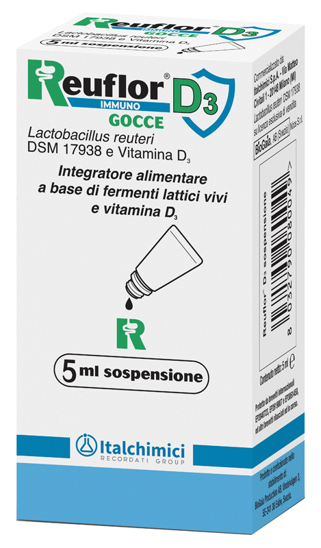 REUFLOR D3 GOCCE 5 ML - farmasorriso.com