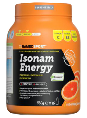 ISONAM ENERGY ORANGE POLVERE 480 G - farmasorriso.com